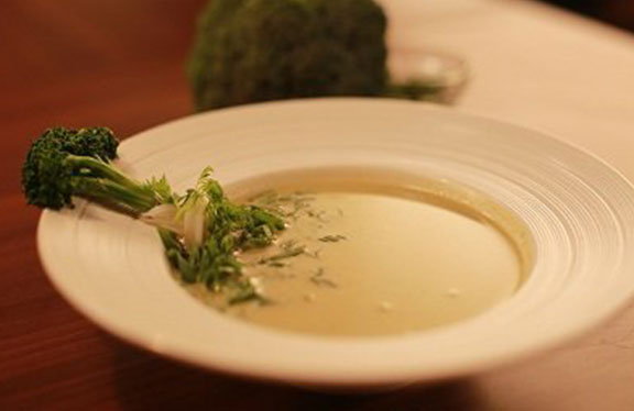 Thai Green Broccoli Soup - Rasoi